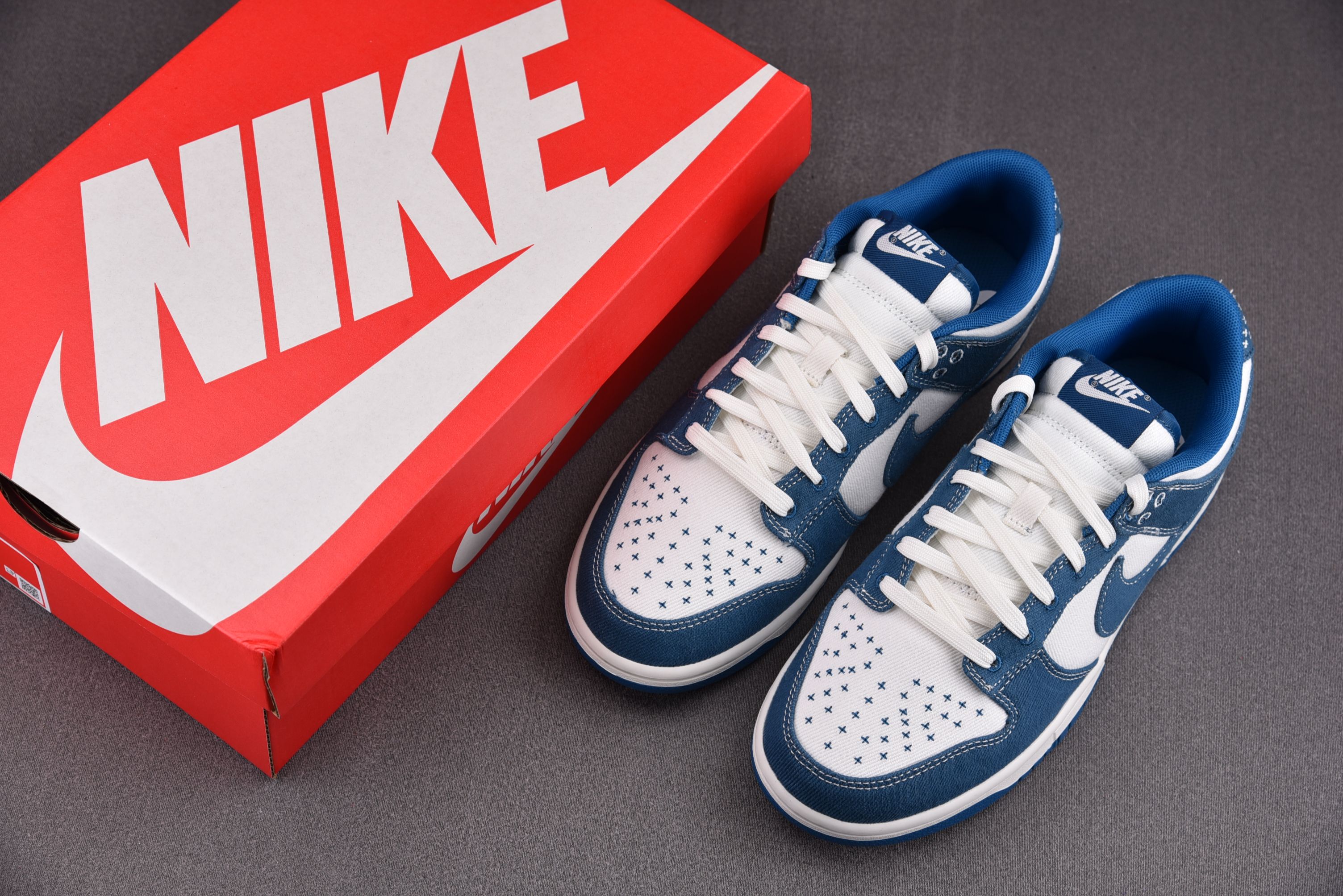 Nike Dunk Low Industrial Blue Sashiko