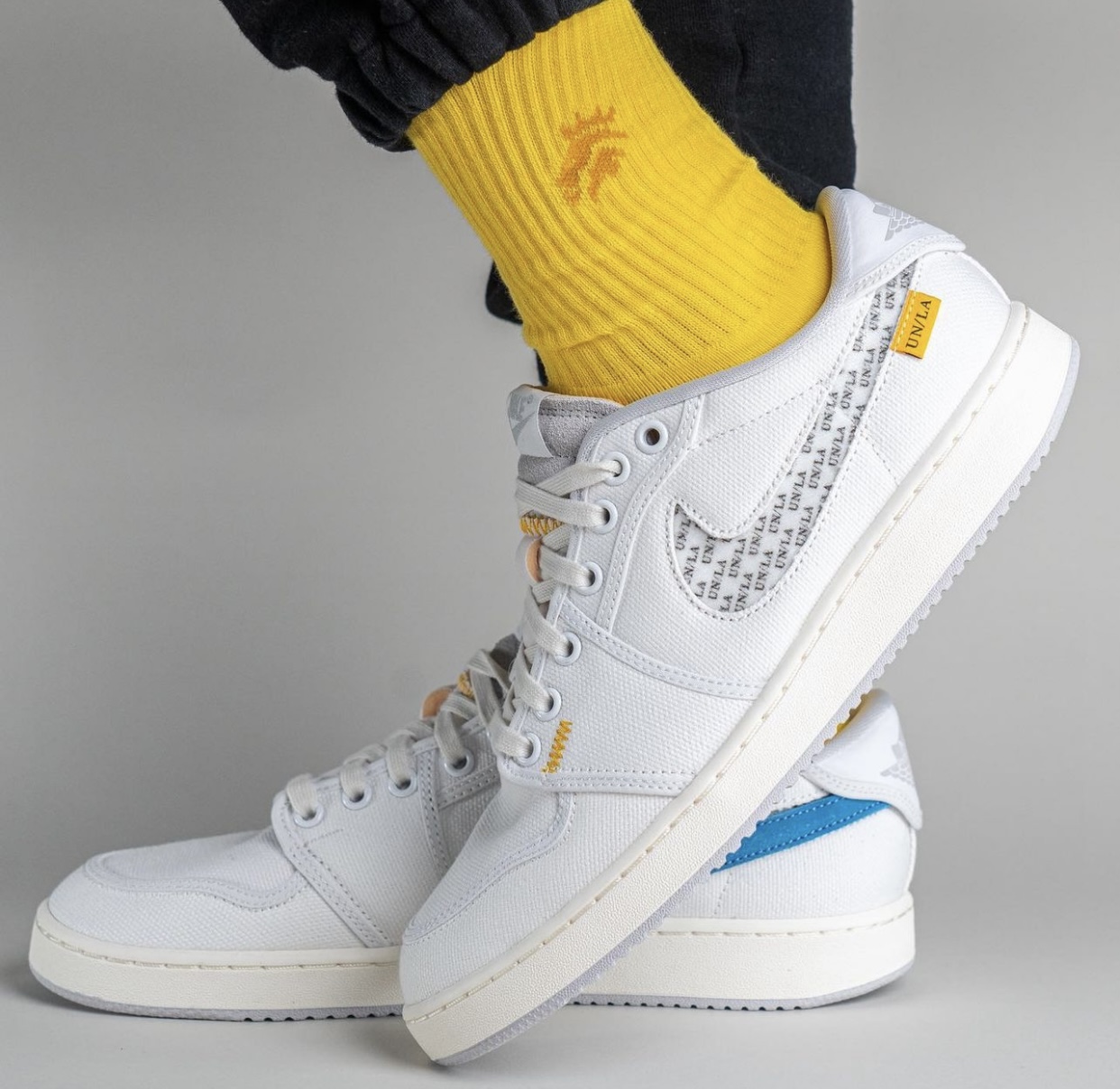 Jordan 1 Retro AJKO Low SP Union White Canvas