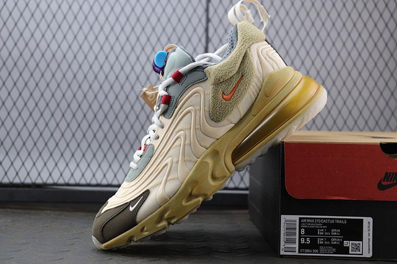 Nike Air Max 270 React ENG Travis Scott Cactus Trails