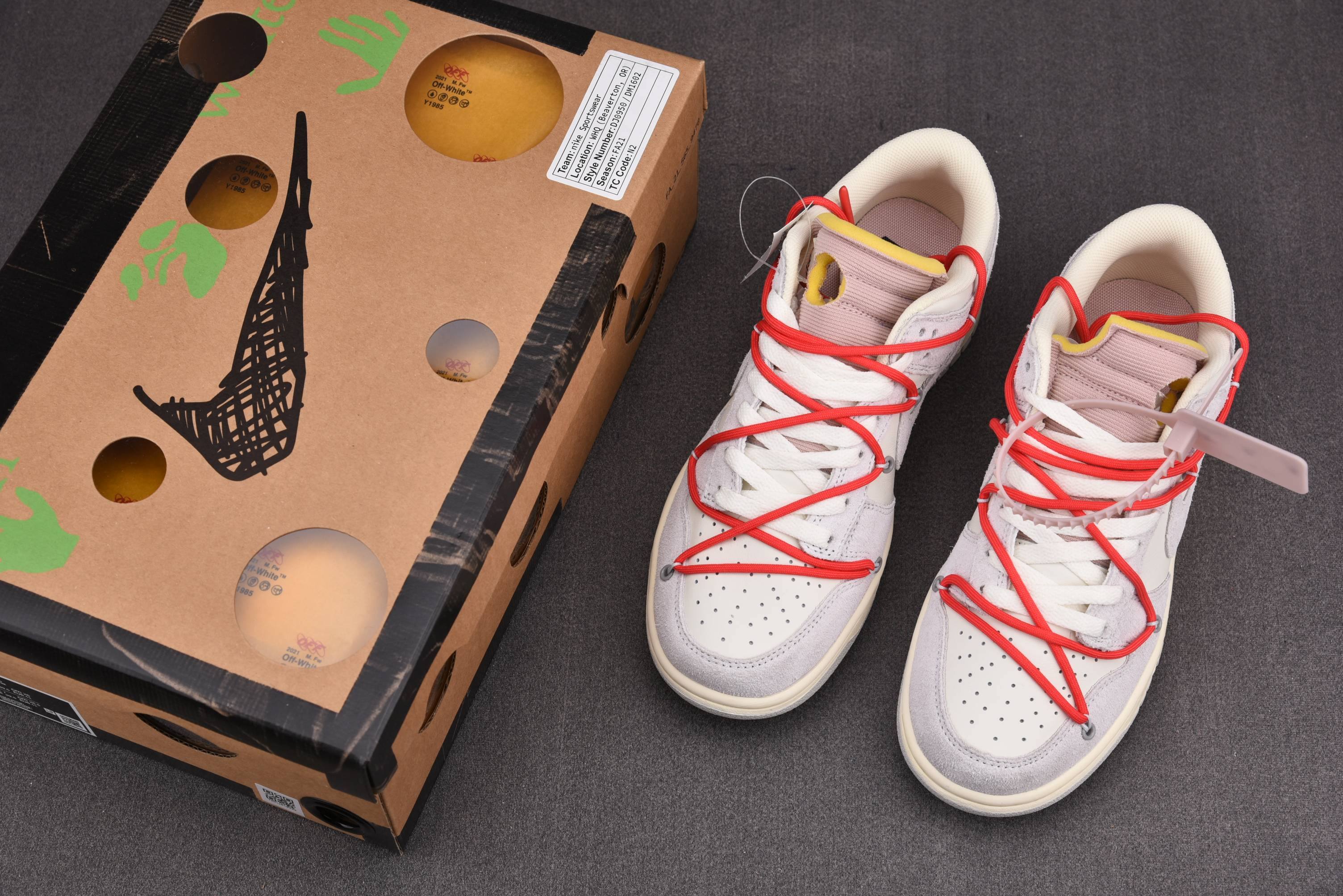 Nike Dunk Low Off-White Lot 33