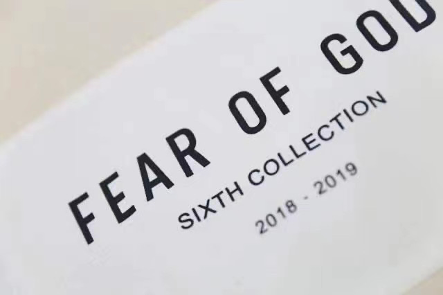 FEAR OF GOD PATCH LOGO CREW SWEAT