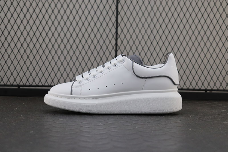 MCQ Sole Sneakers White Grey Line