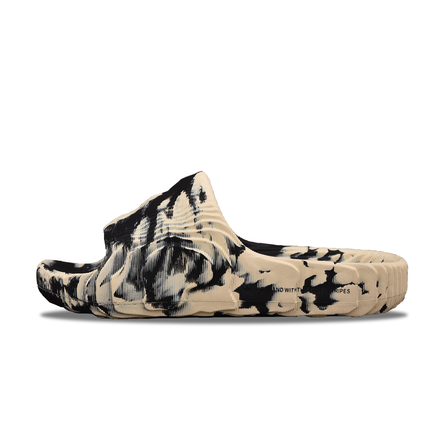 adidas Adilette 22 Slides Black Grey