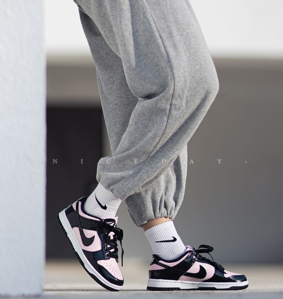 Nike Dunk Low Pink Foam Black (Women Size!!)