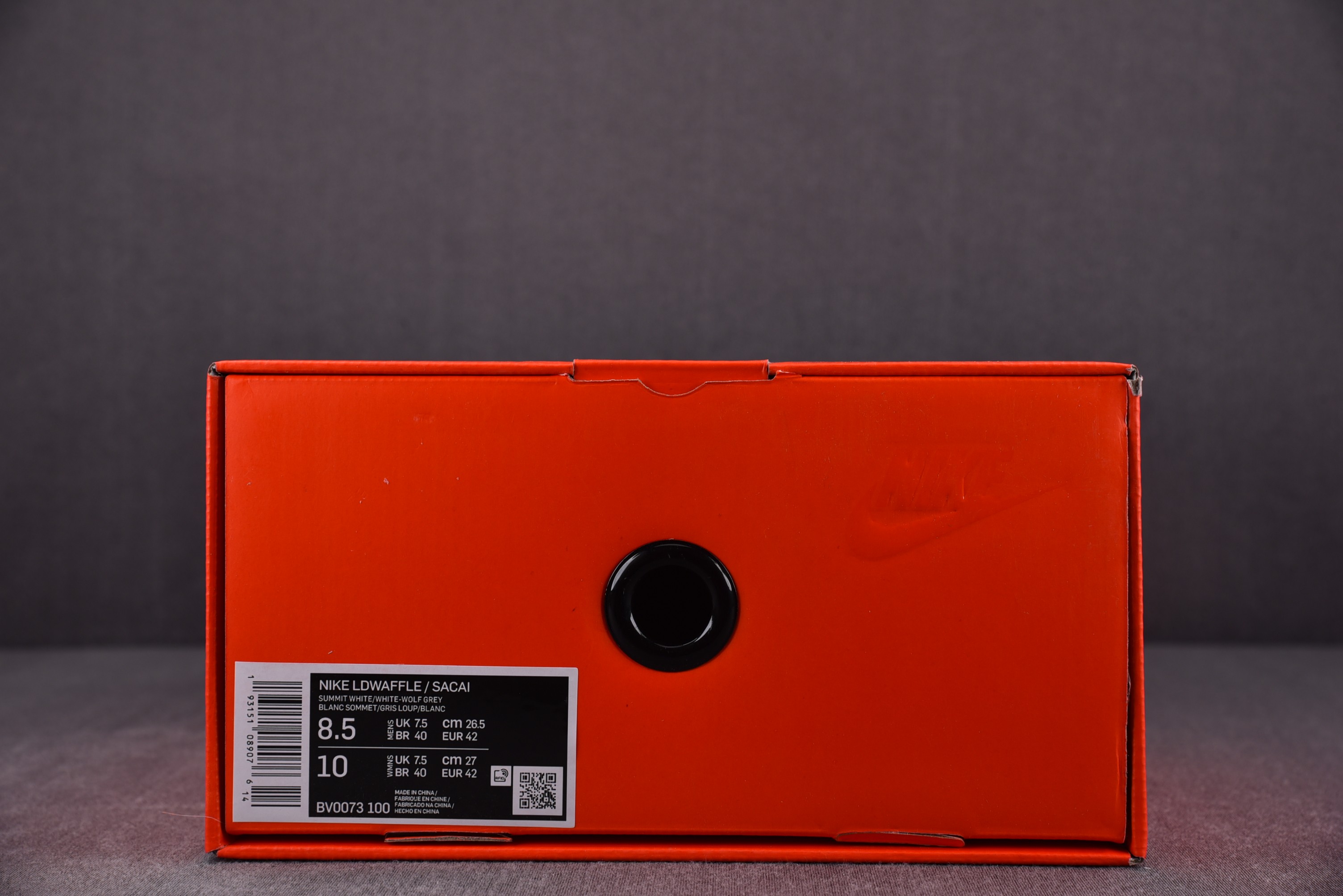 Nike LD Waffle Sacai White Grey