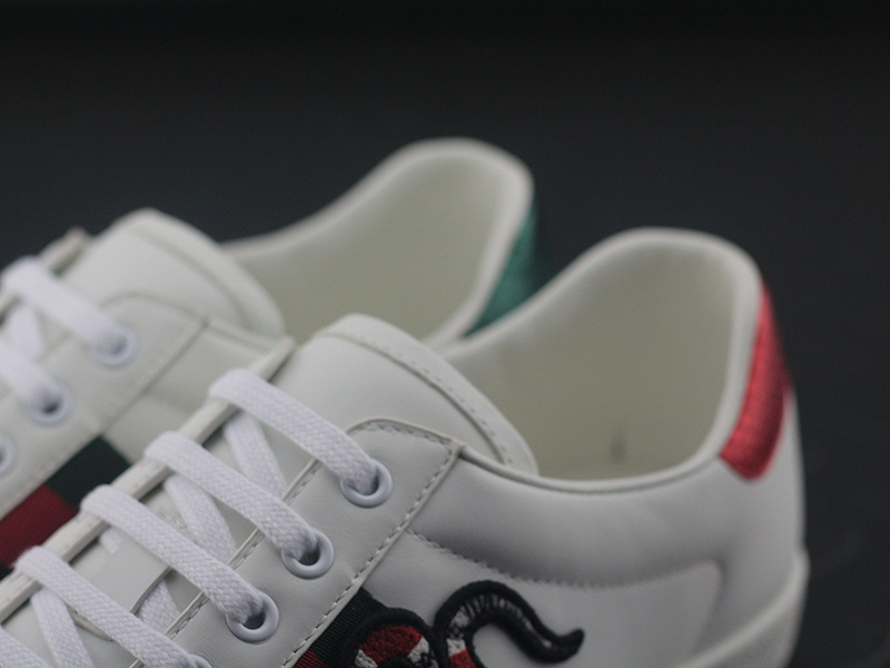【Clearance】 Guci White Snake New Ace Sneakers（EU42=270MM）