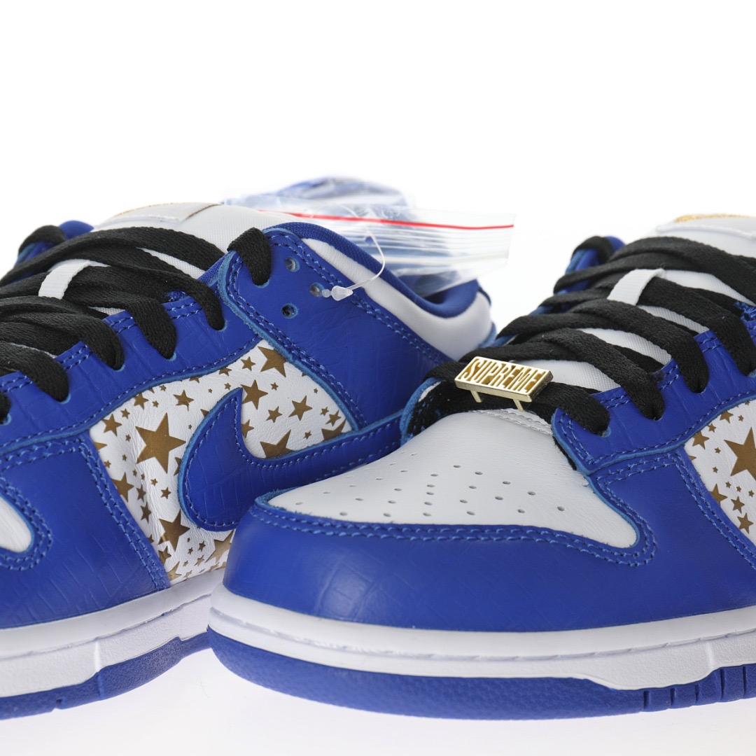 Nike SB Dunk Low Supreme Stars Hyper Royal