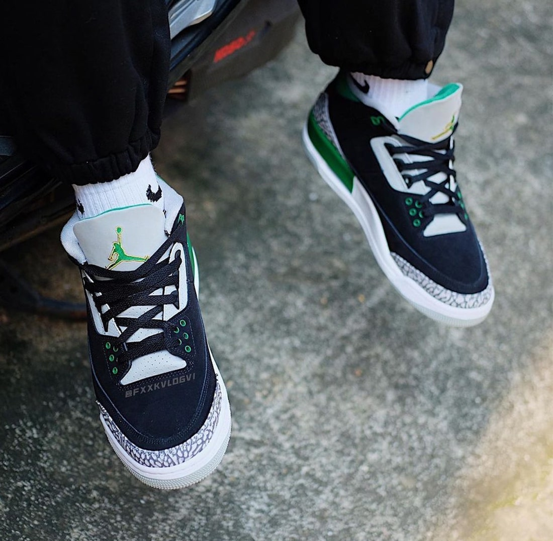 Jordan 3 Retro Pine Green