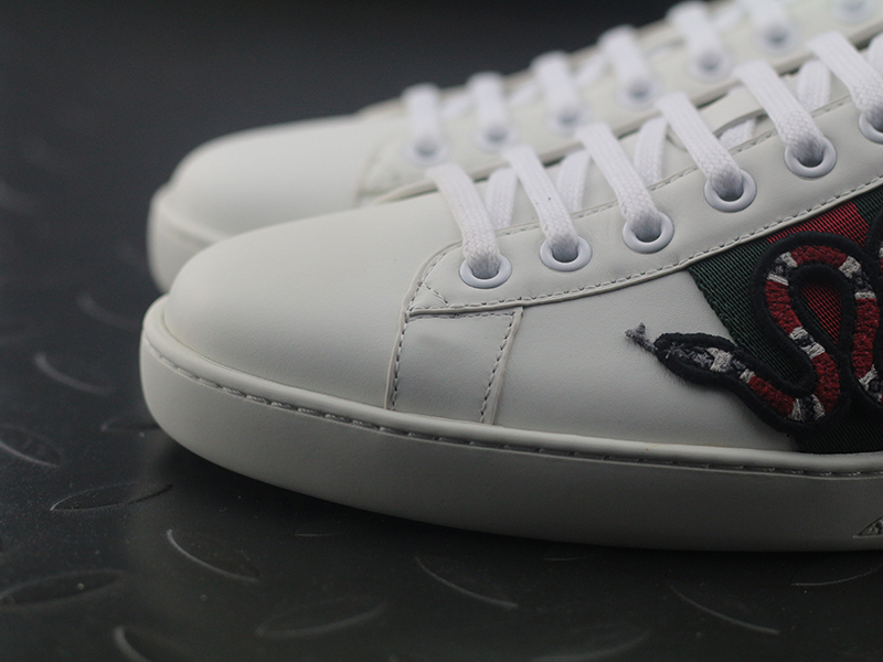 【Clearance】 Guci White Snake New Ace Sneakers（EU42=270MM）