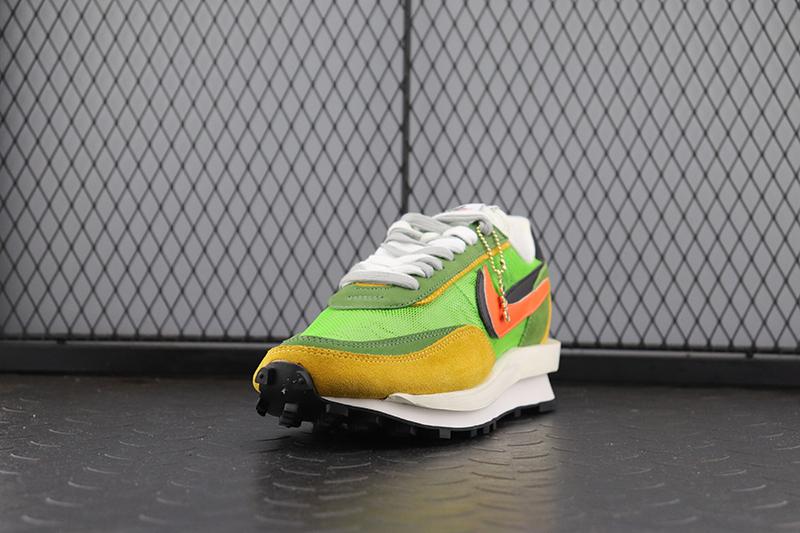 【Clearance】Nike LD Waffle Sacai Green Multi (US8)