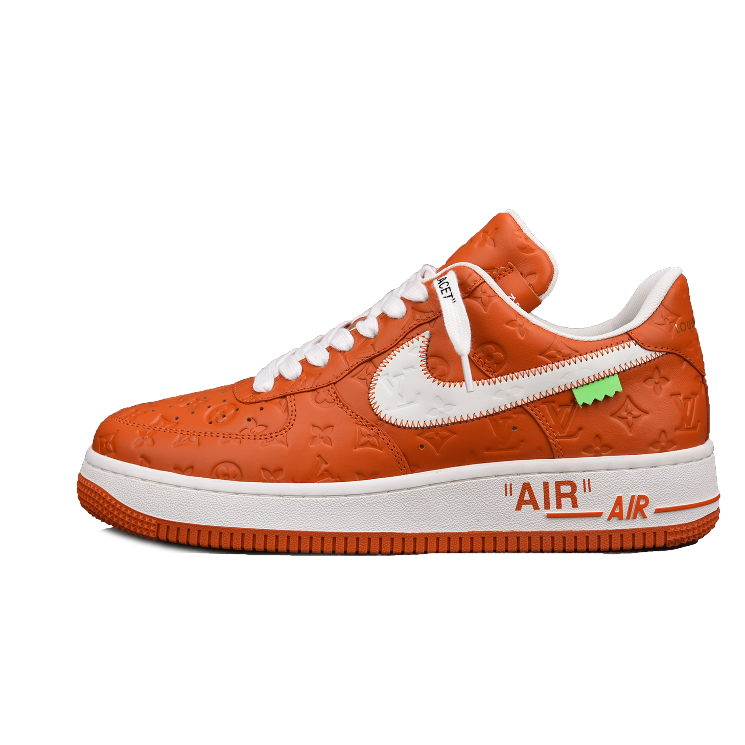 Nike Air Force 1 Low Louis Vuitton University Orange White (Be careful about the size!!)