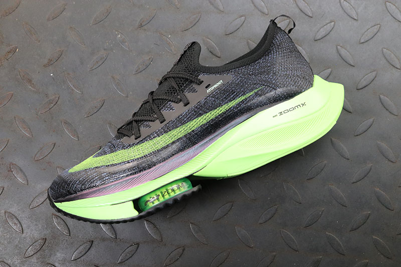 Nike Air Zoom Alphafly Next% Black Electric Green