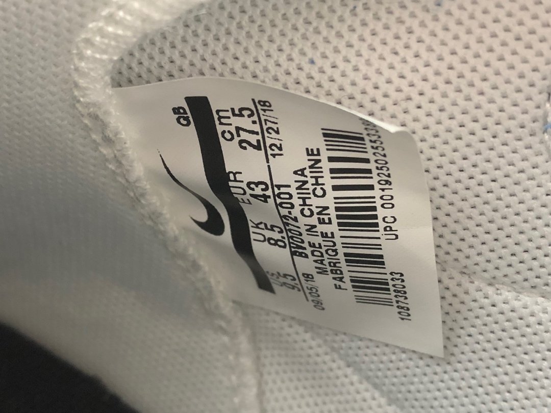 Nike Blazer High sacai White Black Legend Blue