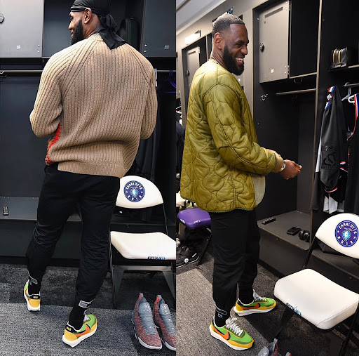 Nike LD Waffle Sacai Green Multi