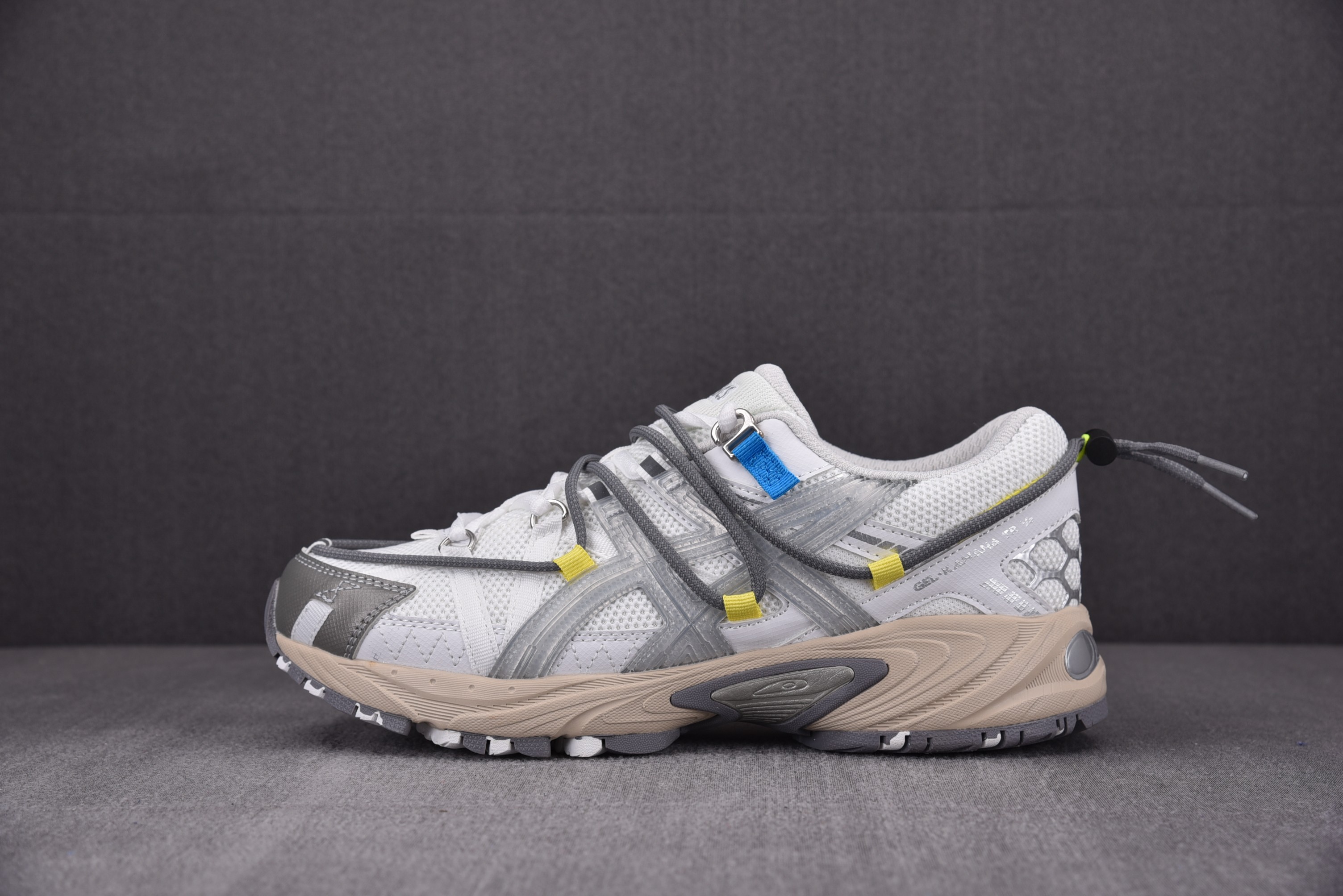 Asics Kahana TR V2 Retro Functional Athleisure Casual Sports Shoe White Grey Yellow