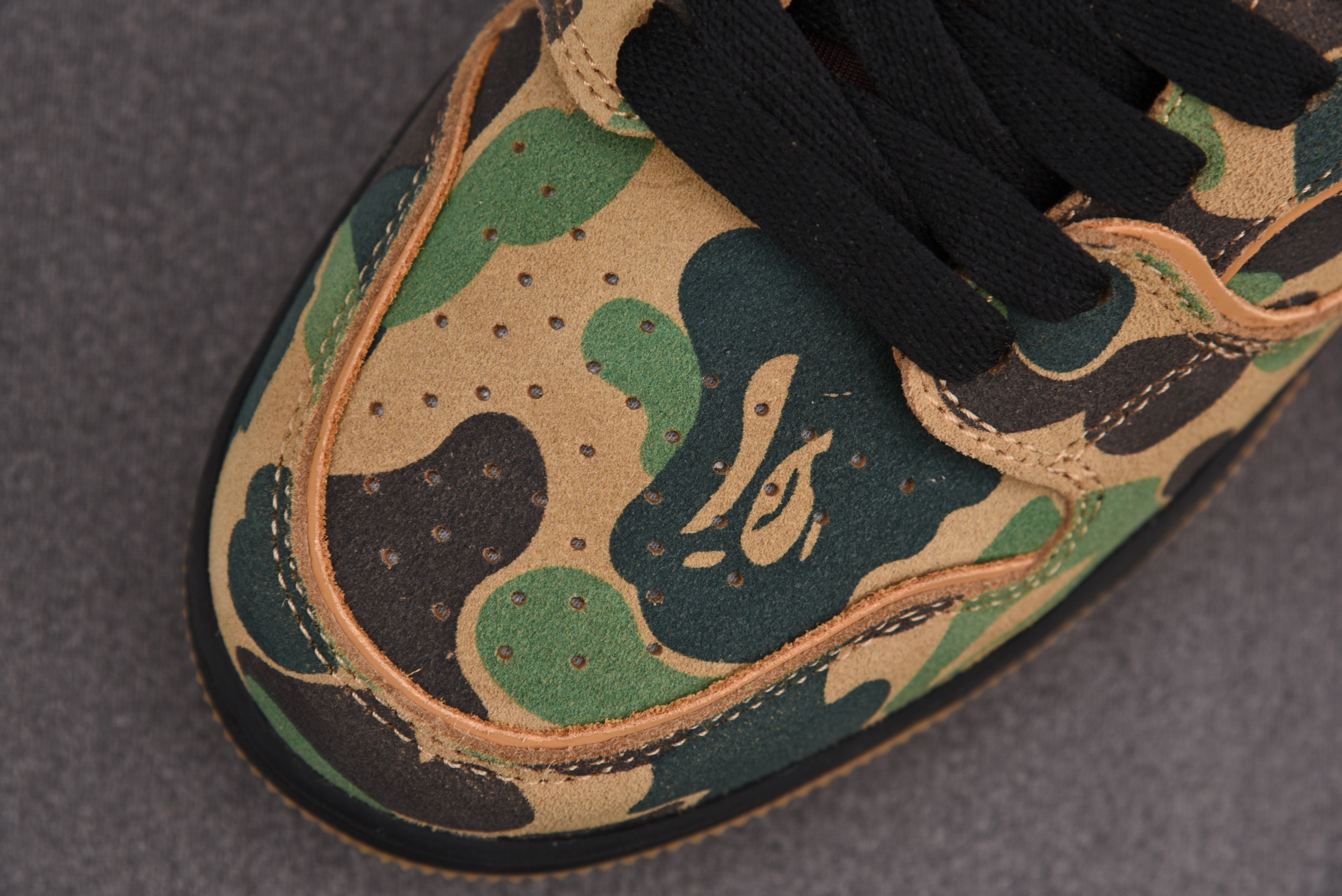 A Bathing Ape Bape SK8 Sta ABC Camo Green