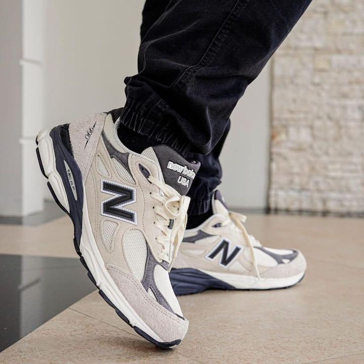 New Balance 990v3 MiUSA Teddy Santis Moonbeam