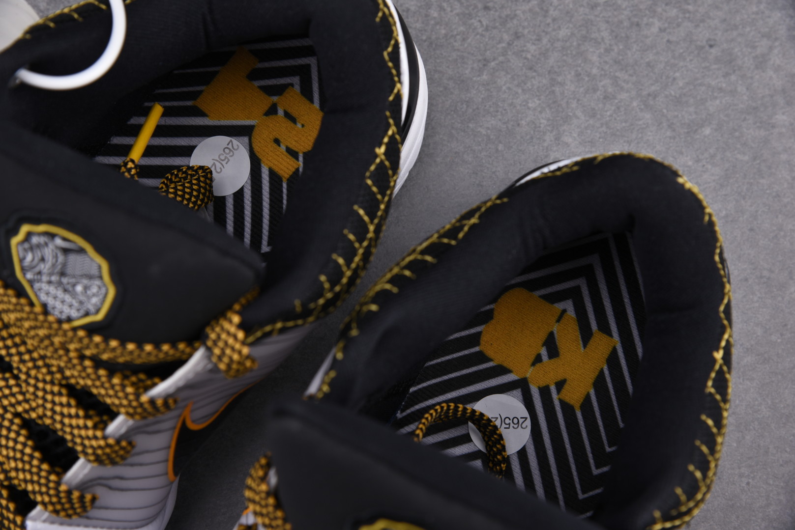 Nike Kobe 4 Protro White Black Del Sol