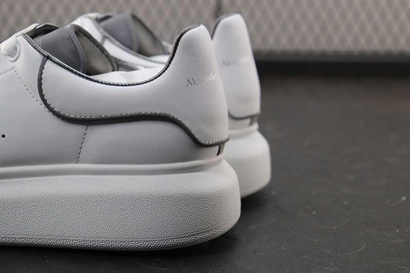 MCQ Sole Sneakers White Grey Line