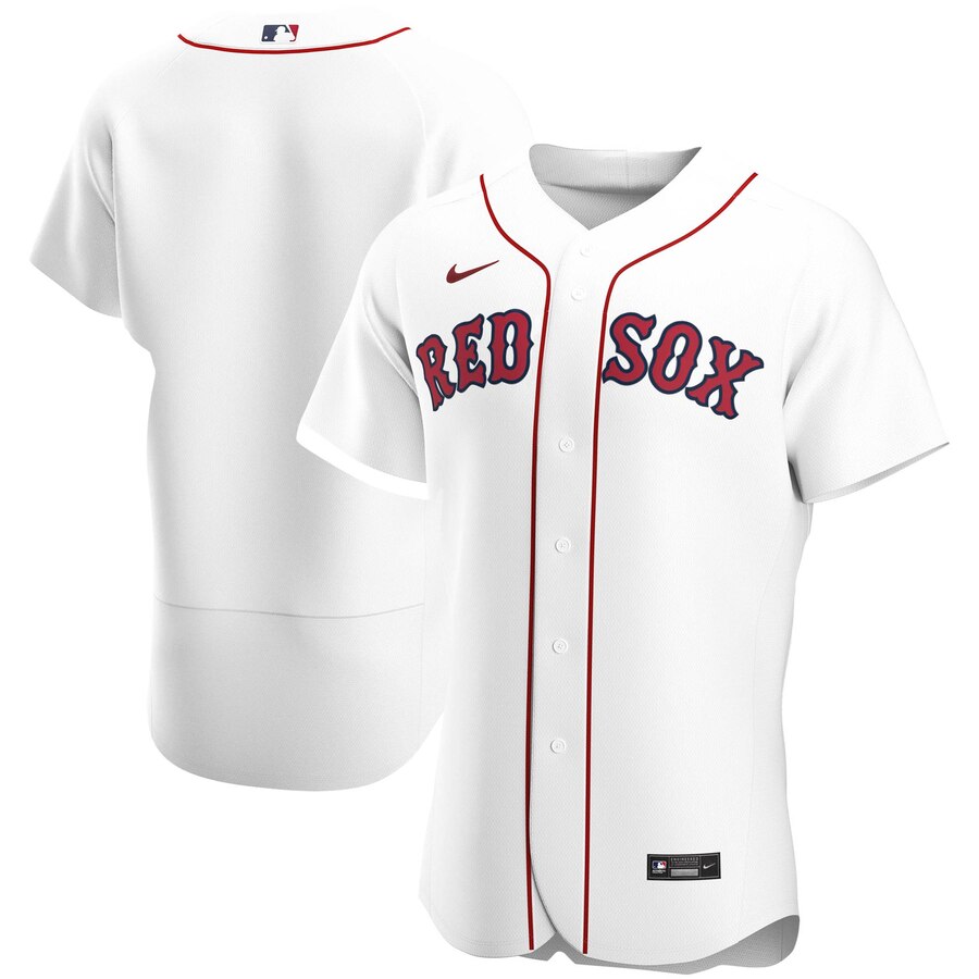 Boston Red Sox Men's White Home 2020 Authentic Official Team Jersey