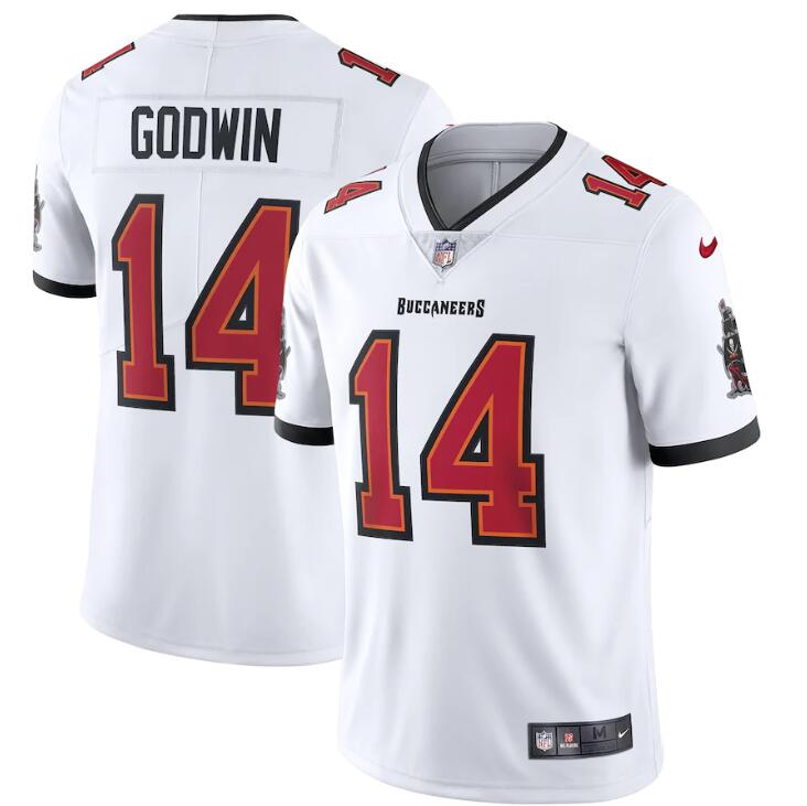 Tampa Bay Buccaneers #14 Chris Godwin Youth White Vapor Limited Jersey