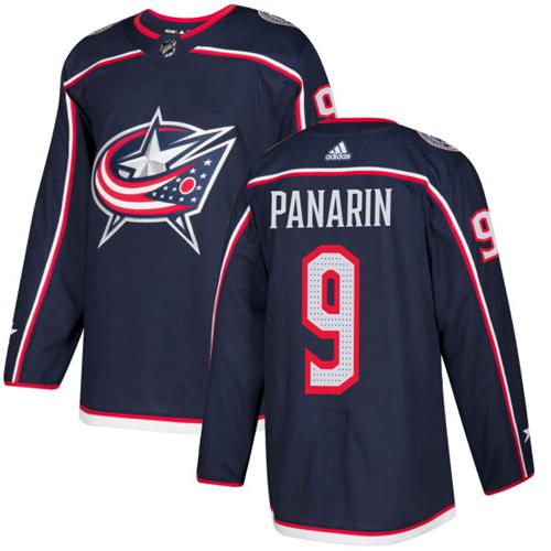 Adidas Columbus Blue Jackets #9 Artemi Panarin Navy Blue Home Authentic Stitched Jersey Men's