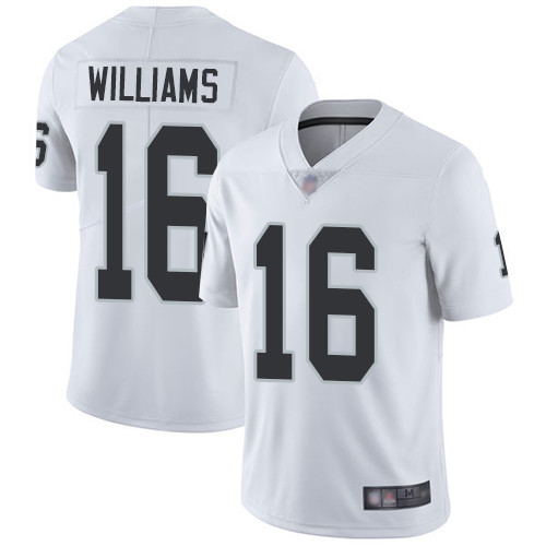 Las Vegas Raiders #16 Tyrell Williams White Men's Stitched Vapor Untouchable Limited Jersey Men's
