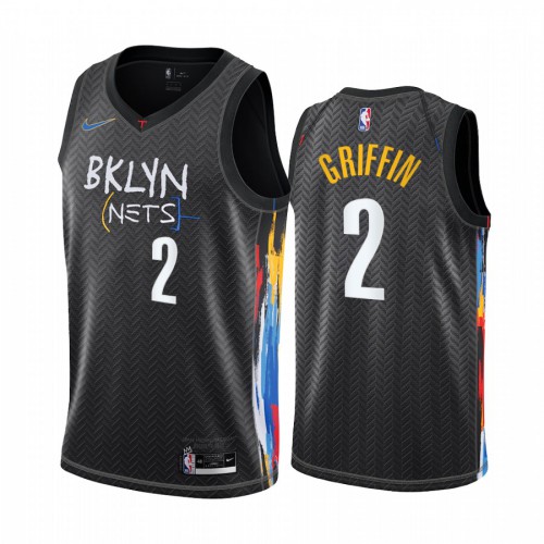 Brooklyn Nets #2 Blake Griffin Black Womens Swingman 2020-21 City Edition Jersey Womens