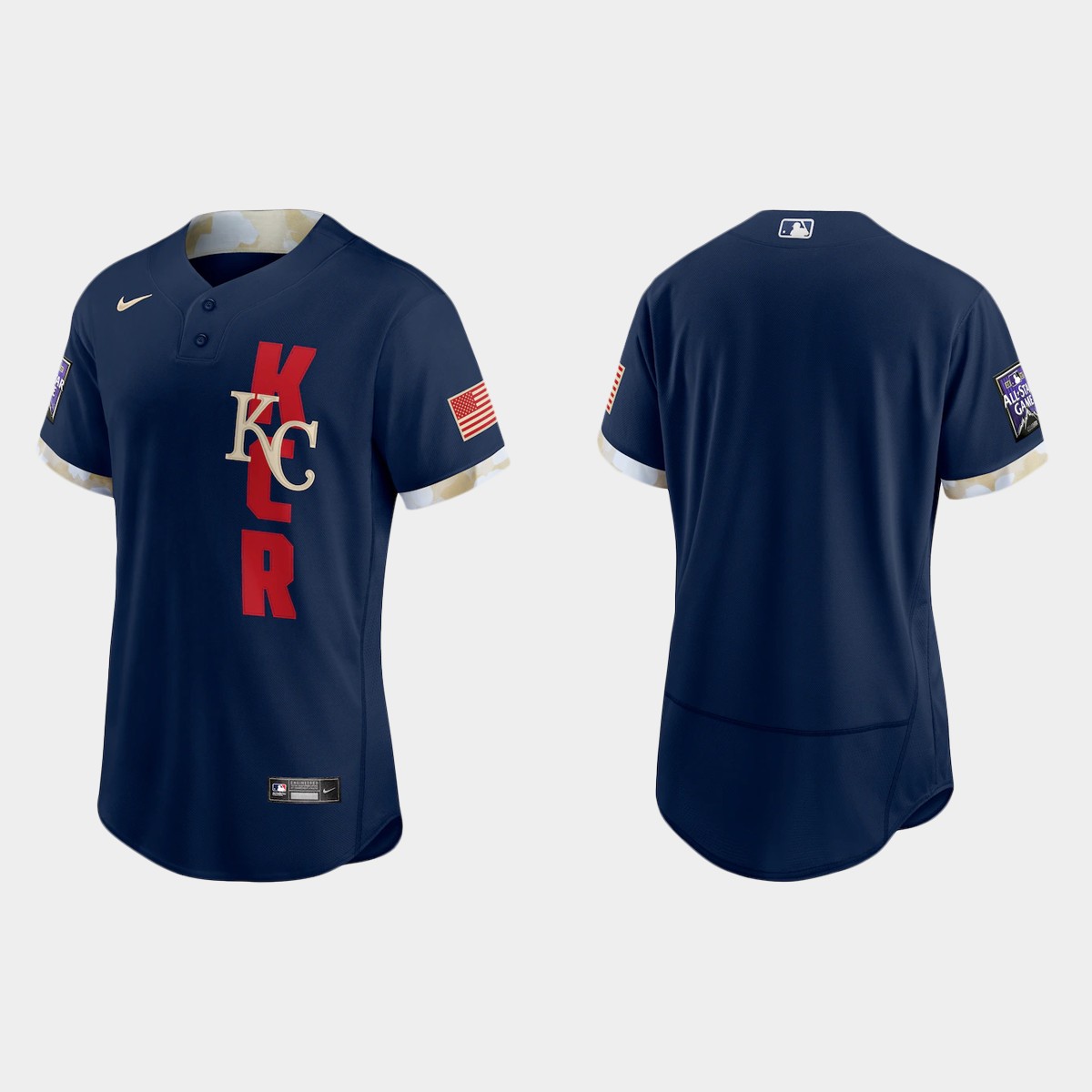 Kansas City Royals 2021 All Star Game Authentic Navy Jersey