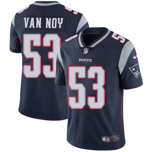 New England Patriots #53 Kyle Van Noy Navy Blue Team Color Men's Stitched Vapor Untouchable Limited Jersey Men's
