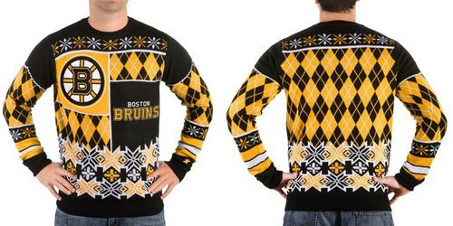 Boston Bruins Men's Ugly Sweater
