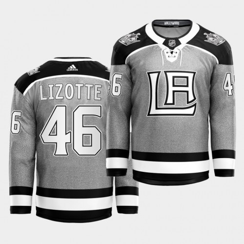 Adidas Los Angeles Kings #46 Blake Lizotte 2021 City Concept Stitched Jersey - Black Men's