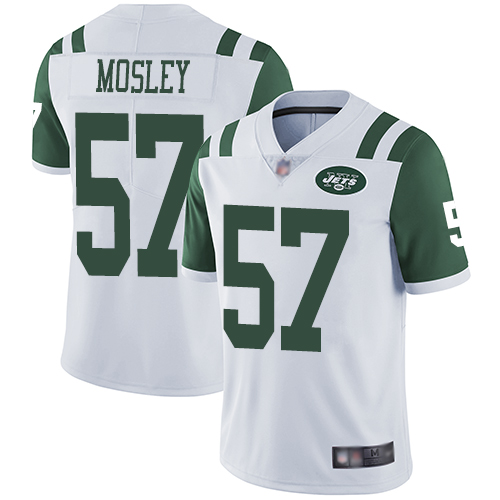 Jets #57 C.J. Mosley White Youth Stitched Vapor Untouchable Limited Jersey