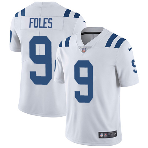 Colts #9 Nick Foles Youth White Retired Player Limited Jersey