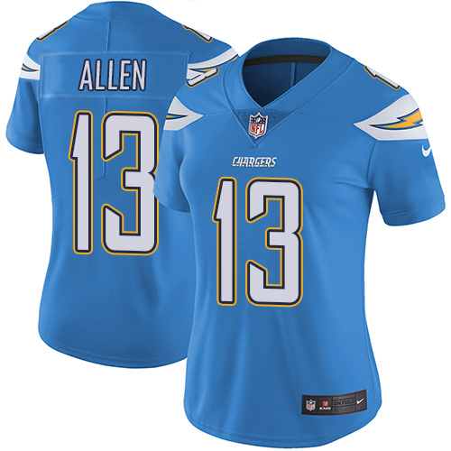 Chargers #13 Keenan Allen Electric Blue Alternate Women's Stitched Vapor Untouchable Limited Jersey