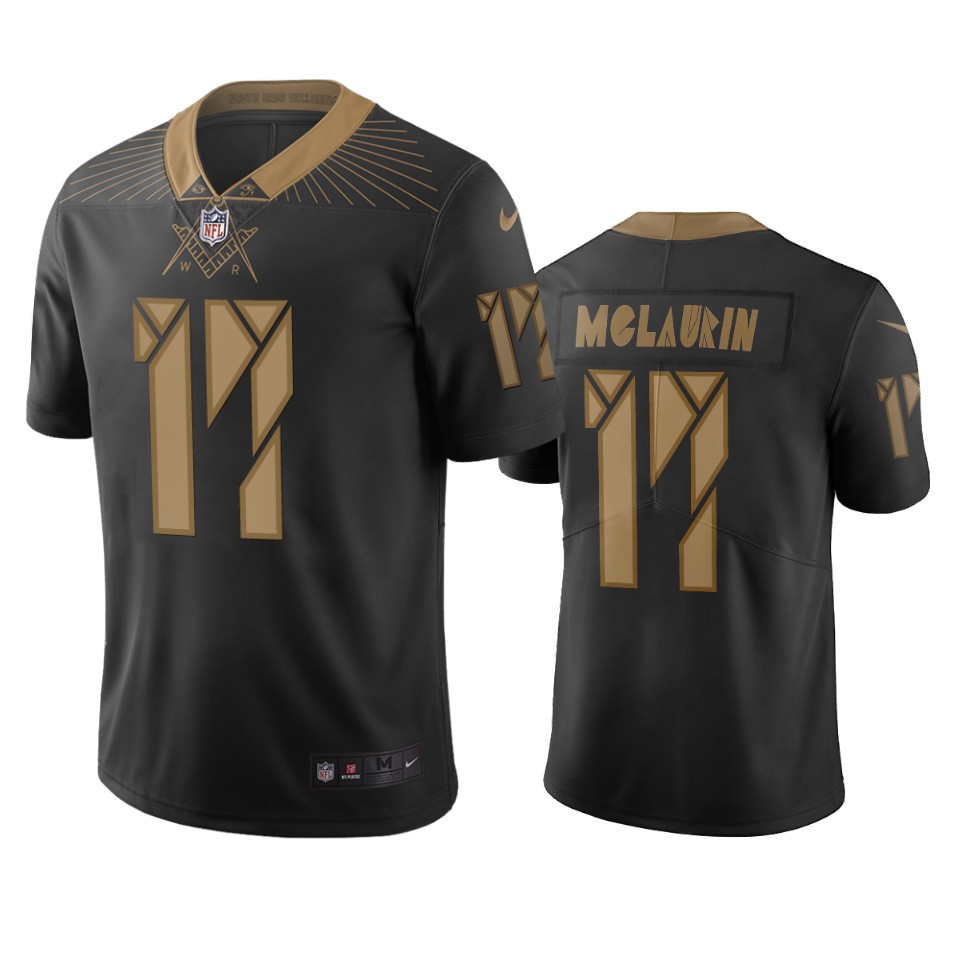 Washington Commanders #17 Terry Mclaurin Black Vapor Limited City Edition Jersey