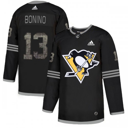 Adidas Pittsburgh Penguins #13 Nick Bonino Black Authentic Classic Stitched Jersey Men's