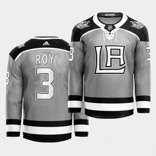 Adidas Los Angeles Kings #3 Matt Roy 2021 City Concept Stitched Jersey - Black Men's