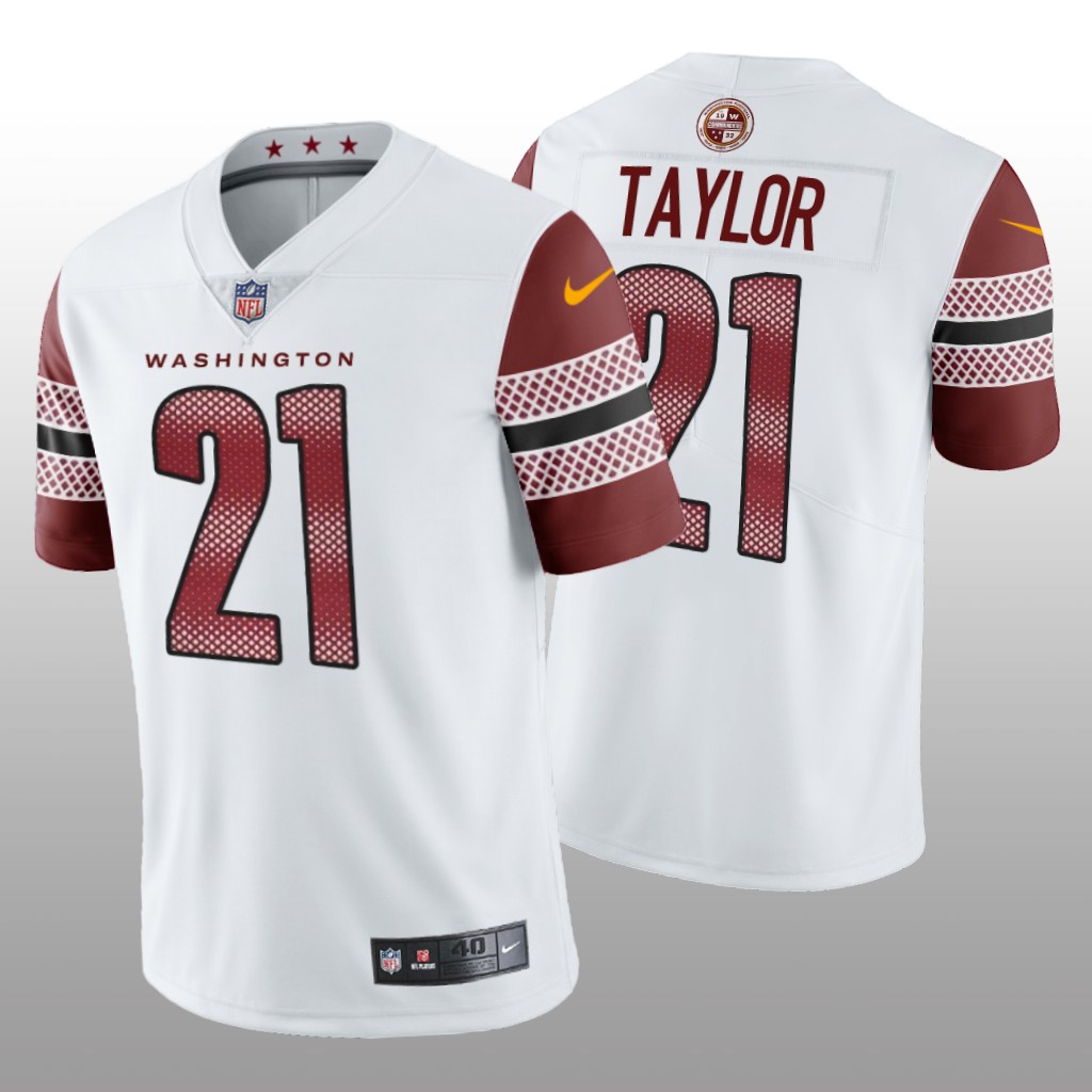 Washington Commanders #21 Sean Taylor Men's Vapor Limited Jersey - White
