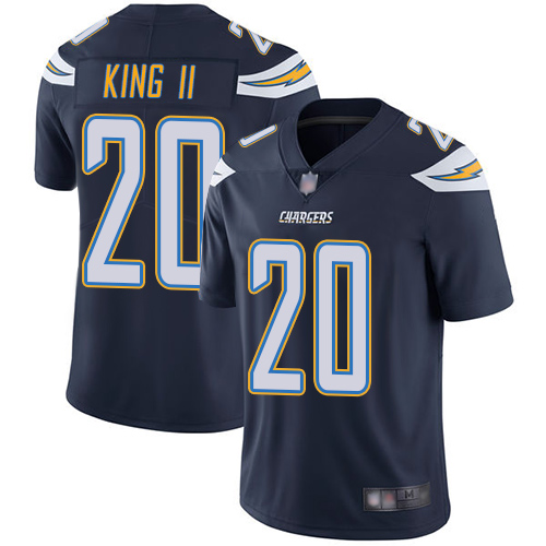 Los Angeles Chargers #20 Desmond King II Navy Blue Team Color Men's Stitched Vapor Untouchable Limited Jersey Men's