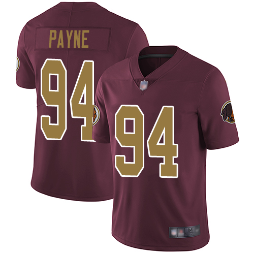 Washington Commanders #94 Da'Ron Payne Burgundy Red Alternate Youth Stitched Vapor Untouchable Limited Jersey Youth