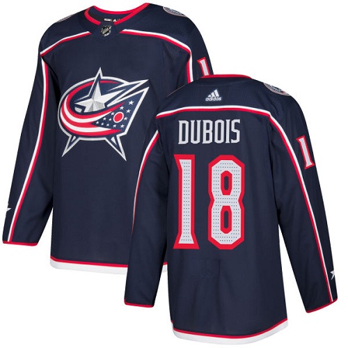 Adidas Columbus Blue Jackets #18 Pierre-Luc Dubois Navy Blue Home Authentic Stitched Youth Jersey Youth