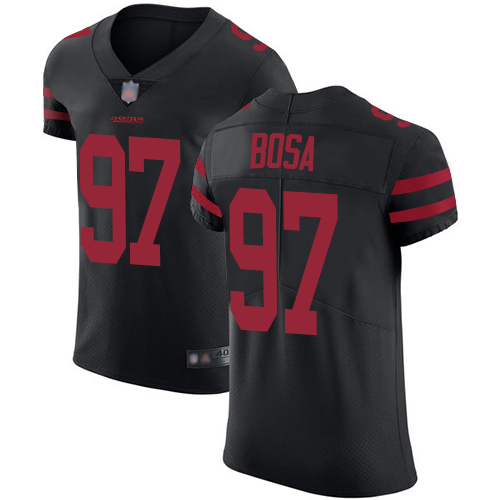 49ers #97 Nick Bosa Black Alternate Men's Stitched Vapor Untouchable Elite Jersey