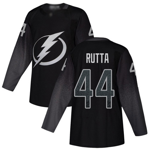 Adidas Tampa Bay Lightning #44 Jan Rutta Black Alternate Authentic Youth Stitched Jersey Youth