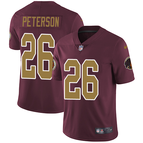 Washington Commanders #26 Adrian Peterson Burgundy Red Alternate Youth Stitched Vapor Untouchable Limited Jersey Youth