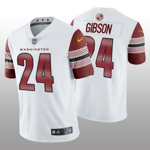 Washington Washington Commanders #24 Antonio Gibson Men's Vapor Limited Jersey - White Men's