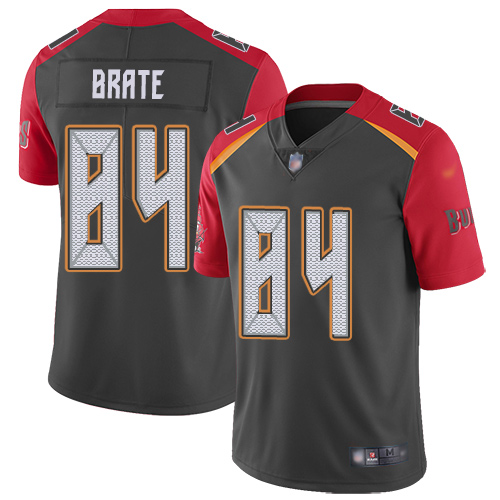 Tampa Bay Buccaneers #84 Cameron Brate Gray Youth Stitched Limited Inverted Legend Jersey Youth