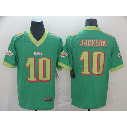 Philadelphia Eagles #10 DeSean Jackson Green Men's Stitched Limited City Edition Jersey Men's