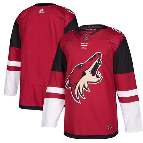 Adidas Coyotes Blank Maroon Home Authentic Stitched Jersey