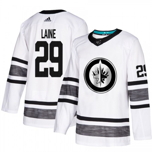 Adidas Winnipeg Jets #29 Patrik Laine White 2019 All-Star Game Parley Authentic Stitched Jersey Men's